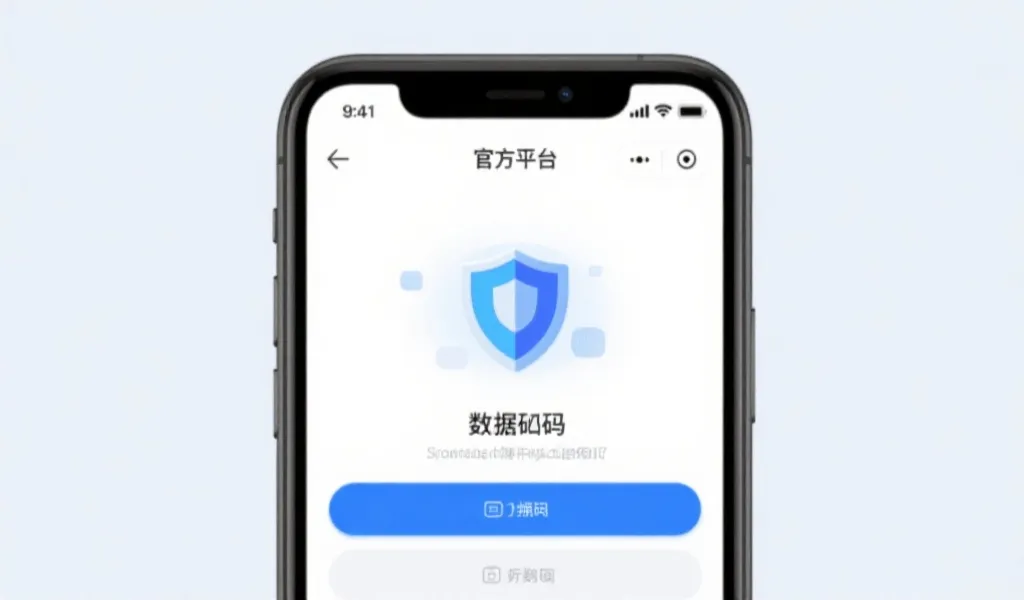 安全访问官方平台的提示图